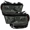 2019-2022 Dodge Ram 2500 | 3500 Crystal Replacement Headlights - Smoked -Professional Auto Parts Store 2019 2022 dodge ram 2500 3500 crystal replacement headlights smoked 93