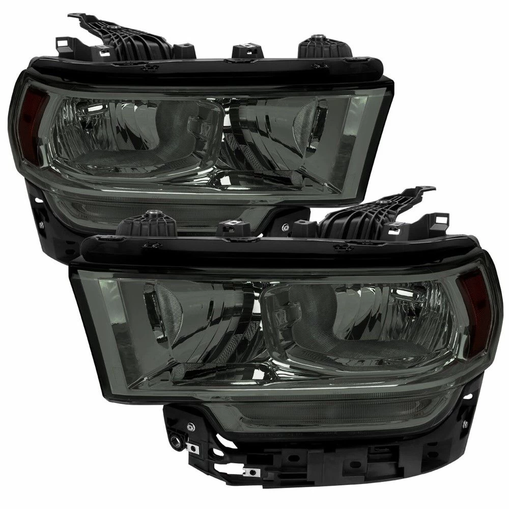 2019-2022 Dodge Ram 2500 | 3500 Crystal Replacement Headlights - Smoked 3 2019-2022 Dodge Ram 2500 | 3500 Crystal Replacement Headlights - Smoked