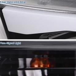 2019-2022 Dodge RAM 2500 3500 Projector Headlights LED DRL Tube - Jet Black -Professional Auto Parts Store 2019 2022 dodge ram 2500 3500 projector headlights led drl tube jet black 75