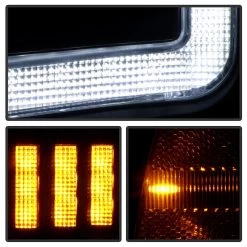 2021-2023 Ford F150 [Halogen Models] LED Tube W/ Sequential Turn Signal Dual Projector Headlight - Black Housing Clear Lens -Professional Auto Parts Store 2021 2023 ford f150 halogen models led tube w sequential turn signal dual projector headlight black housing clear lens 106