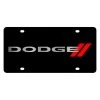 Eurosport Daytona® 2402N-1 - MOPAR Lazertag Black License Plate With Silver / Red Dodge New Logo And Red Stripes 2 Eurosport Daytona® 2402N-1 - MOPAR Lazertag Black License Plate With Silver / Red Dodge New Logo And Red Stripes -Professional Auto Parts Store 2402n 1