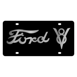 Eurosport Daytona® - Ford Motor Company License Plate With Ford V8 Logo -Professional Auto Parts Store 2557 1