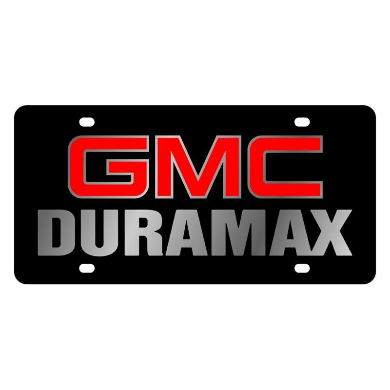 Eurosport Daytona® - GM License Plate With GMC Duramax Logo 4 Eurosport Daytona® - GM License Plate With GMC Duramax Logo - Image 2
