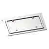 United Pacific® - Polished License Plate With Swing Plate -Professional Auto Parts Store 29113
