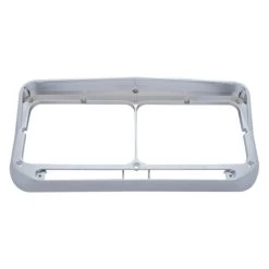 United Pacific® - Rectangular Dual Chrome Headlight Bezel