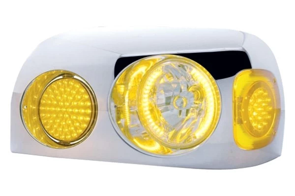 United Pacific® 32374 - Chrome Driver Side Inner Headlight Bezel 4 United Pacific® 32374 - Chrome Driver Side Inner Headlight Bezel - Image 2