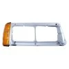 United Pacific® 32545 - Chrome Passenger Side Headlight Bezel -Professional Auto Parts Store 32545