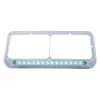 United Pacific® 32578 - 14 LED Rectangular Dual Headlight Bezel 2 United Pacific® 32578 - 14 LED Rectangular Dual Headlight Bezel -Professional Auto Parts Store 32578 1