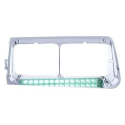 United Pacific® 32581 - 14 LED Driver Side FLD Headlight Bezel