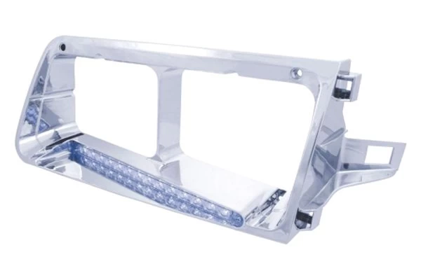 United Pacific® 32584 - 14 LED Passenger Side FLD Headlight Bezel 4 United Pacific® 32584 - 14 LED Passenger Side FLD Headlight Bezel - Image 2
