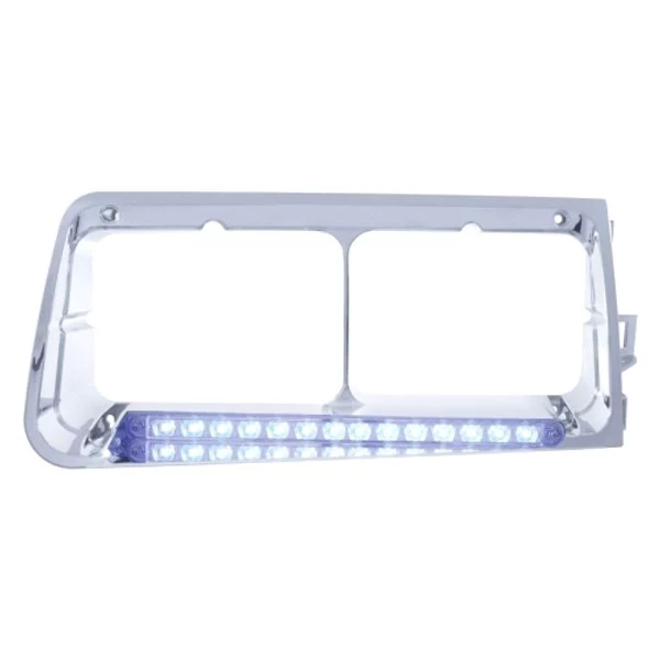 United Pacific® 32584 - 14 LED Passenger Side FLD Headlight Bezel 3 United Pacific® 32584 - 14 LED Passenger Side FLD Headlight Bezel