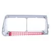 United Pacific® 32586 - 14 LED Passenger Side FLD Headlight Bezel 1 United Pacific® 32586 - 14 LED Passenger Side FLD Headlight Bezel -Professional Auto Parts Store 32586