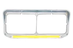 United Pacific® 32701 - 24 LED Rectangular Dual Chrome Headlight Bezel 7 United Pacific® 32701 - 24 LED Rectangular Dual Chrome Headlight Bezel -Professional Auto Parts Store 32701 3
