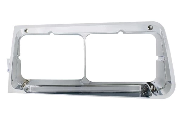 United Pacific® 32704 - 24 LED Chrome Driver Side Headlight Bezel 4 United Pacific® 32704 - 24 LED Chrome Driver Side Headlight Bezel - Image 2