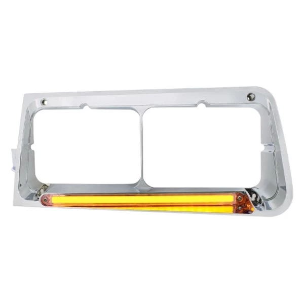 United Pacific® 32704 - 24 LED Chrome Driver Side Headlight Bezel 3 United Pacific® 32704 - 24 LED Chrome Driver Side Headlight Bezel