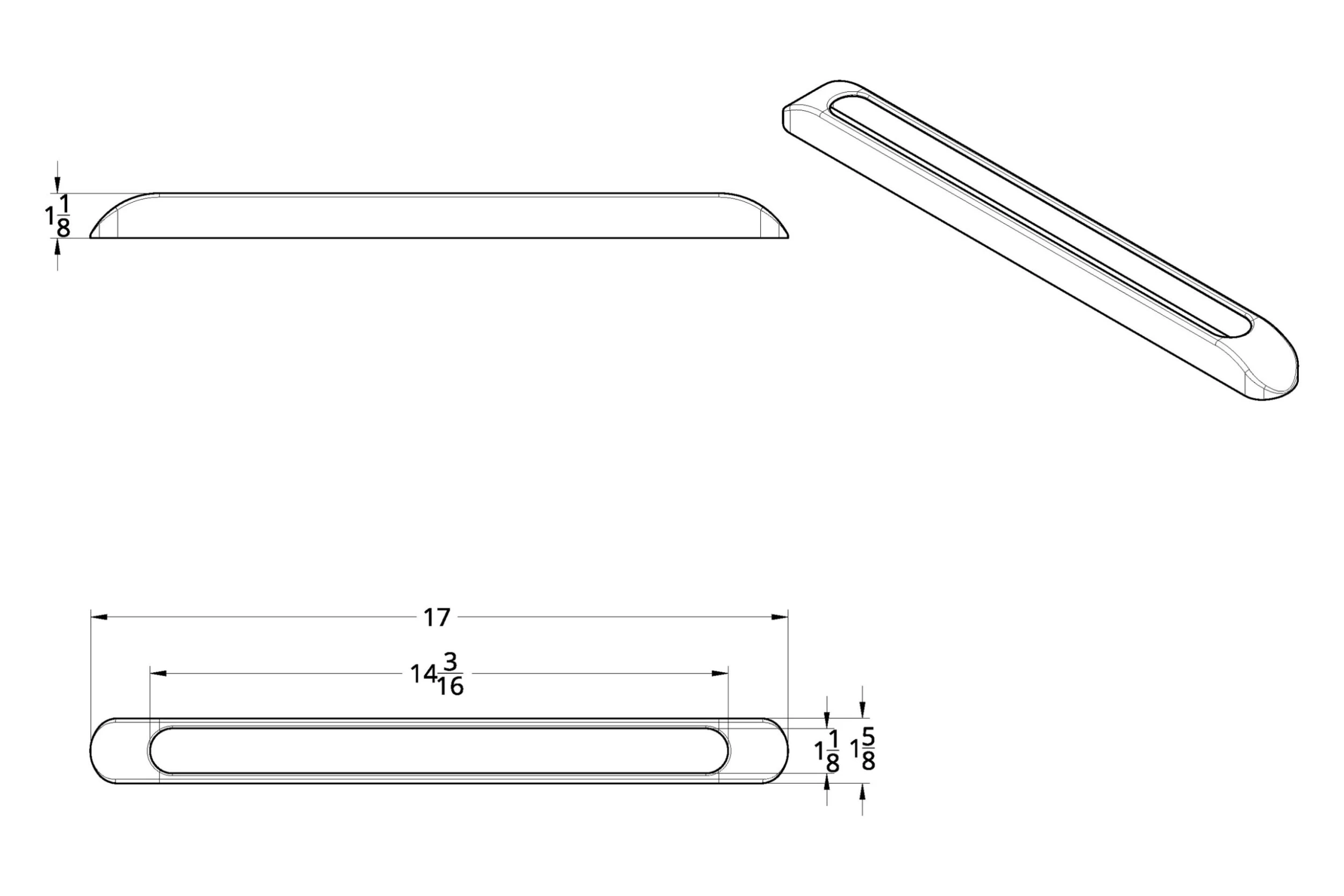 United Pacific® - Single LED Chrome Light Bar Bezel 5 United Pacific® - Single LED Chrome Light Bar Bezel - Image 3