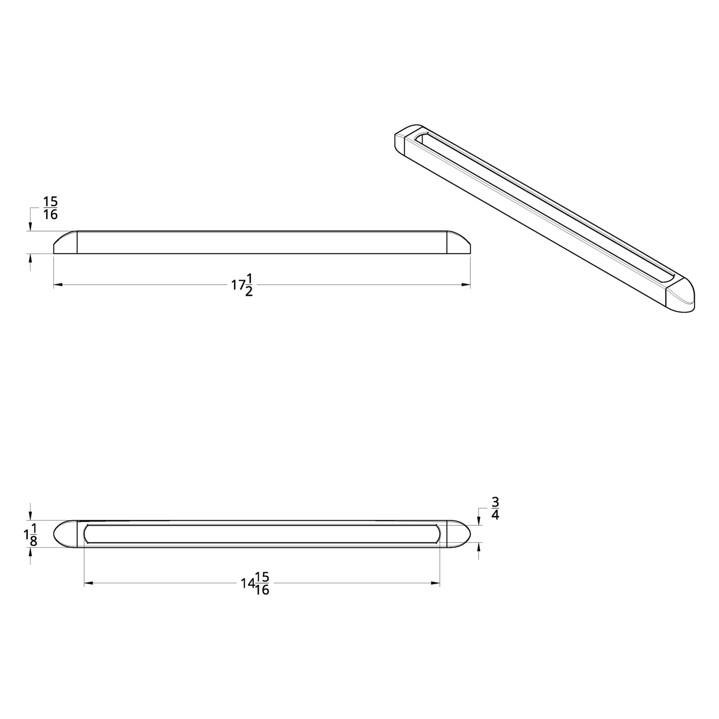 United Pacific® - Single LED Chrome Light Bar Bezel 6 United Pacific® - Single LED Chrome Light Bar Bezel - Image 4