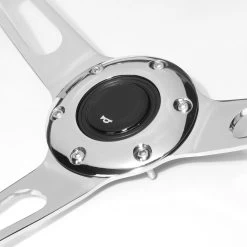 350mm Wood Grain Grip Vintage Steering Wheel 2-inch Deep Dish Stainless Steel Spokes -Professional Auto Parts Store 350mm wood grain grip vintage steering wheel 2 inch deep dish stainless steel spokes 39