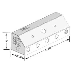 Merritt Aluminum® - Connection Box -Professional Auto Parts Store 3533 2