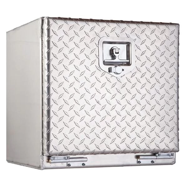 Merritt Aluminum® 3606 - S-Series Double Doors Underbody Tool Box With Diamond Plate Door 3 Merritt Aluminum® 3606 - S-Series Double Doors Underbody Tool Box With Diamond Plate Door