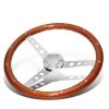 380mm Riveted Wood Grip Vintage Steering Wheel 2-inch Deep Dish Stainless Steel Spoke -Professional Auto Parts Store 380mm riveted wood grip vintage steering wheel 2 deep dish stainless steel spoke 73
