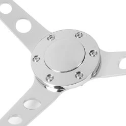 380mm Riveted Wood Grip Vintage Steering Wheel 2-inch Deep Dish Stainless Steel Spoke 14 380mm Riveted Wood Grip Vintage Steering Wheel 2-inch Deep Dish Stainless Steel Spoke -Professional Auto Parts Store 380mm riveted wood grip vintage steering wheel 2 inch deep dish stainless steel spoke 40