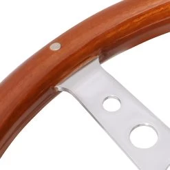 380mm Riveted Wood Grip Vintage Steering Wheel 2-inch Deep Dish Stainless Steel Spoke 15 380mm Riveted Wood Grip Vintage Steering Wheel 2-inch Deep Dish Stainless Steel Spoke -Professional Auto Parts Store 380mm riveted wood grip vintage steering wheel 2 inch deep dish stainless steel spoke 43
