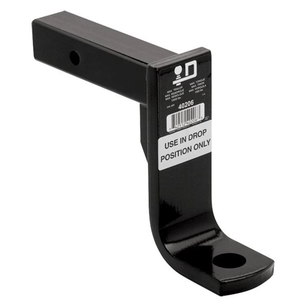 Draw-Tite® 40206 - Class 5 8" Drop / 7" Rise Black Ball Mount For 2" Receivers 3 Draw-Tite® 40206 - Class 5 8" Drop / 7" Rise Black Ball Mount For 2" Receivers