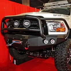 Road Armor® - Stealth Series Full Width Front HD Winch Bumper With Lonestar Guard 11 Road Armor® - Stealth Series Full Width Front HD Winch Bumper With Lonestar Guard -Professional Auto Parts Store 40805b 3