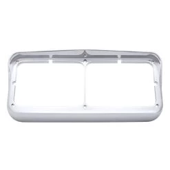 United Pacific® - Rectangular Dual Chrome Headlight Bezel -Professional Auto Parts Store 40983