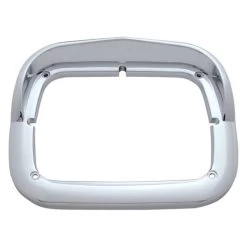 United Pacific® 41113 - Rectangular Bezel For Single Headlight