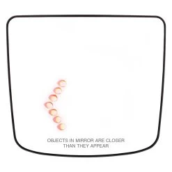 United Pacific® 42835 - Side View Mirror