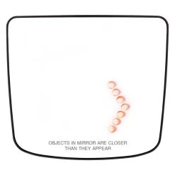 United Pacific® 42836 - Side View Mirror