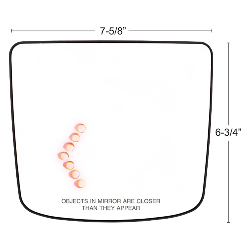 United Pacific® 42836 - Side View Mirror 7 United Pacific® 42836 - Side View Mirror - Image 5