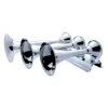 United Pacific® 46146 - Horizontal 3 Trumpet Chrome Train Horn Right 2 United Pacific® 46146 - Horizontal 3 Trumpet Chrome Train Horn Right -Professional Auto Parts Store 46146