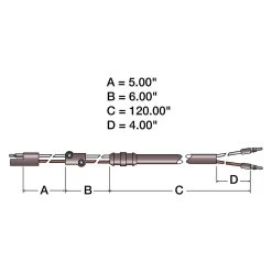 Truck-Lite® 51375 - 50 Series 116" 3 Plug Marker Clearance Wiring Harness 9 Truck-Lite® 51375 - 50 Series 116" 3 Plug Marker Clearance Wiring Harness -Professional Auto Parts Store 51375 4