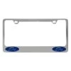 Eurosport Daytona® 5501LO-B - Ford Motor Company 2-Hole Chrome License Plate Frame With Ford Dual Emblems 1 Eurosport Daytona® 5501LO-B - Ford Motor Company 2-Hole Chrome License Plate Frame With Ford Dual Emblems -Professional Auto Parts Store 5501lo b