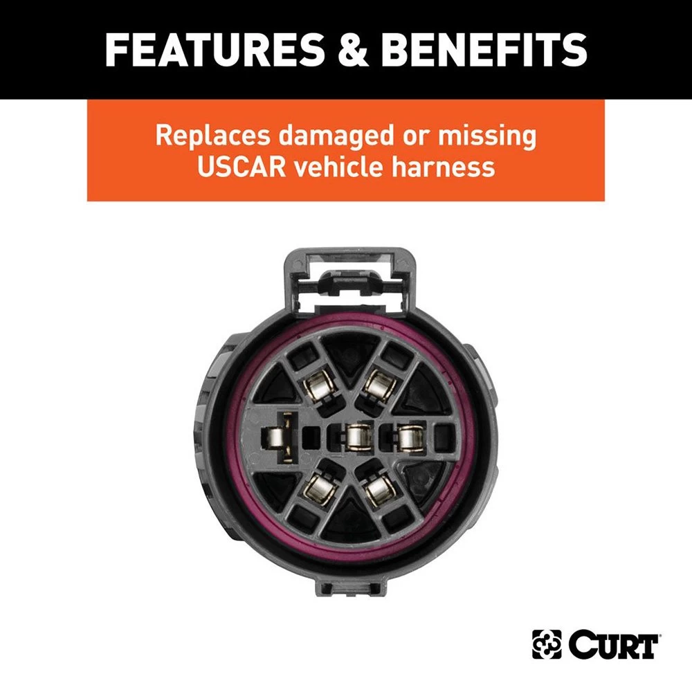 CURT® 56229 - Replacement Plug For USCAR Socket 5 CURT® 56229 - Replacement Plug For USCAR Socket - Image 3