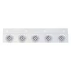 United Pacific® 61719 - Top Mud Flap Plate With Five 9 LED 2" Reflector Lights -Professional Auto Parts Store 61719 wf 01
