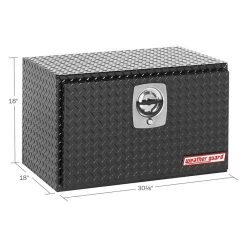 Weather Guard® 631-5-02 - Single Door Underbody Tool Box -Professional Auto Parts Store 631 5 02 2