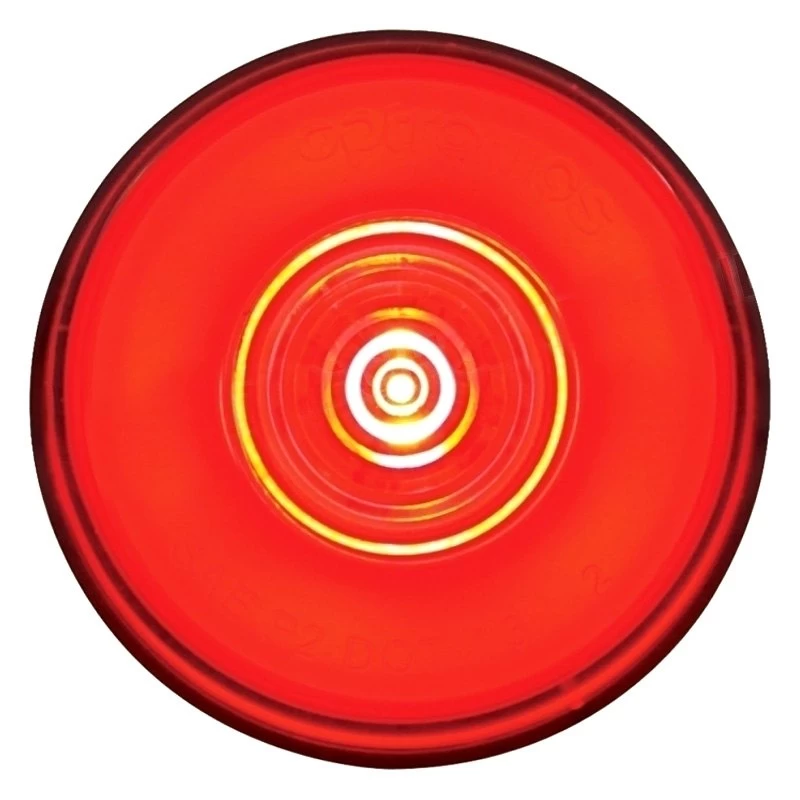 United Pacific® - Top Mud Flap Bracket With Five 6 LED 2" GLO Lights 5 United Pacific® - Top Mud Flap Bracket With Five 6 LED 2" GLO Lights - Image 3