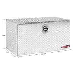 Weather Guard® 650-0-02 - Single Door Underbody Tool Box -Professional Auto Parts Store 650 0 02 2