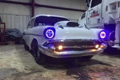 Oracle Lighting® - 7" Round Chrome Factory Style Headlights With Blue Plasma LED Halos Preinstalled (H6024) 37 Oracle Lighting® - 7" Round Chrome Factory Style Headlights With Blue Plasma LED Halos Preinstalled (H6024) -Professional Auto Parts Store 7079 installed 11