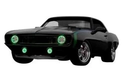 Oracle Lighting® - 7" Round Chrome Factory Style Headlights With Blue Plasma LED Halos Preinstalled (H6024) 41 Oracle Lighting® - 7" Round Chrome Factory Style Headlights With Blue Plasma LED Halos Preinstalled (H6024) -Professional Auto Parts Store 7079 installed 15