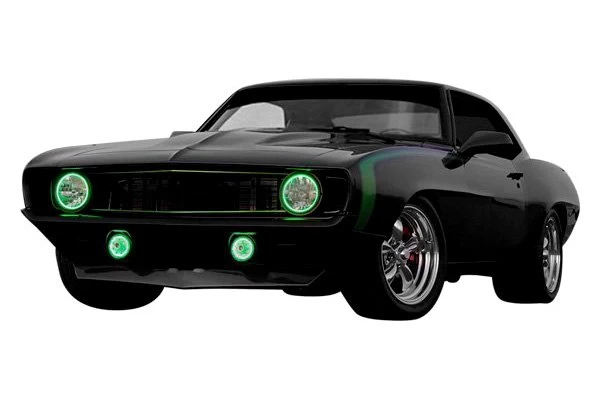 Oracle Lighting® - 7" Round Chrome Factory Style Headlights With Blue Plasma LED Halos Preinstalled (H6024) 22 Oracle Lighting® - 7" Round Chrome Factory Style Headlights With Blue Plasma LED Halos Preinstalled (H6024) - Image 20