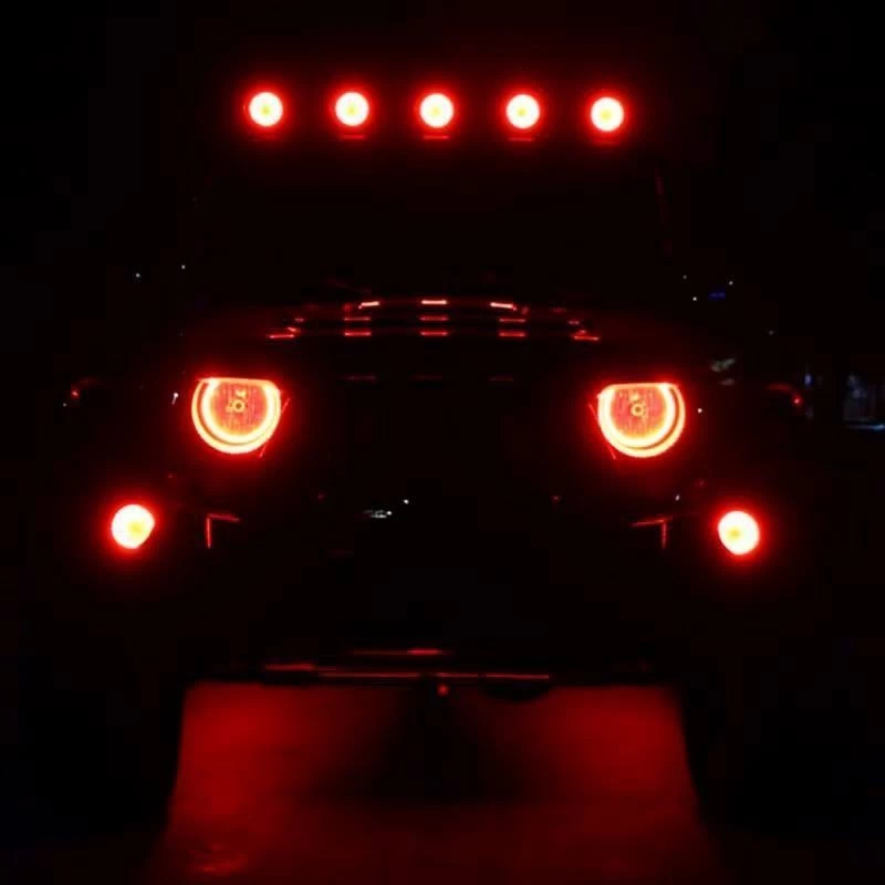 Oracle Lighting® - 7" Round Chrome Factory Style Headlights With Blue Plasma LED Halos Preinstalled (H6024) 9 Oracle Lighting® - 7" Round Chrome Factory Style Headlights With Blue Plasma LED Halos Preinstalled (H6024) - Image 7