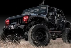 Oracle Lighting® - 7" Round Chrome Factory Style Headlights With Blue Plasma LED Halos Preinstalled (H6024) 33 Oracle Lighting® - 7" Round Chrome Factory Style Headlights With Blue Plasma LED Halos Preinstalled (H6024) -Professional Auto Parts Store 7079 installed 7