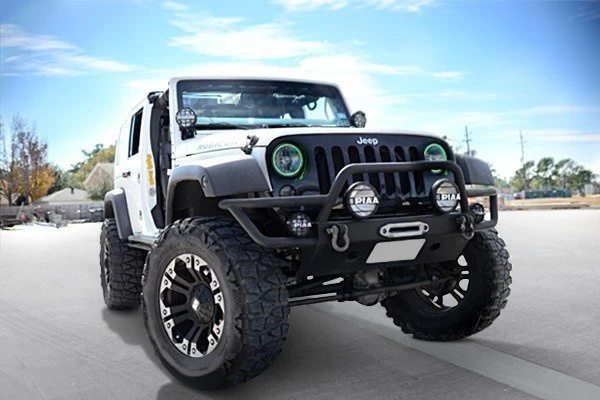 Oracle Lighting® - 7" Round Chrome Factory Style Headlights With Blue Plasma LED Halos Preinstalled (H6024) 16 Oracle Lighting® - 7" Round Chrome Factory Style Headlights With Blue Plasma LED Halos Preinstalled (H6024) - Image 14