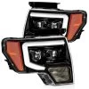 AlphaRex 2009-2014 Ford F150 Luxx-Series Projector Headlights - Jet Black -Professional Auto Parts Store 880177 alpharex luxx series 2009 2014 ford f150 projector headlights alpha black 19