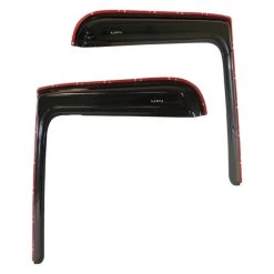 United Pacific® 91501 - In-Channel Smoke Front Window Visors -Professional Auto Parts Store 91501 3